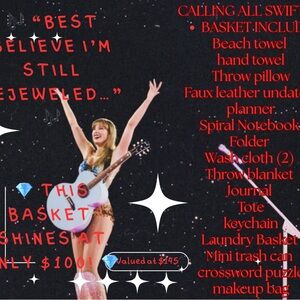 Taylor Swift fan basket